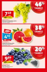 Gazetka promocyjna Auchan - z MAŁĄ CENKĄ dźwigniesz więcej! Hipermarket - Gazetka - ważna od 12.02 do 12.02.2025 - strona 15 - produkty: Ser, Gra, Borówka, Wino