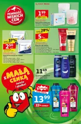 Gazetka promocyjna Auchan - z MAŁĄ CENKĄ dźwigniesz więcej! Hipermarket - Gazetka - ważna od 12.02 do 12.02.2025 - strona 35 - produkty: Patyczki kosmetyczne, Gra, Eveline, Krem do rąk, Cleanic, Szampon, Nivea