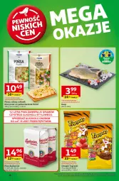 Gazetka promocyjna Auchan - z MAŁĄ CENKĄ dźwigniesz więcej! Hipermarket - Gazetka - ważna od 12.02 do 12.02.2025 - strona 4 - produkty: Piwa, Piwo, Ser, Gry, Gra, Karp, Chrupki