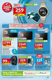 Gazetka promocyjna Auchan - z MAŁĄ CENKĄ dźwigniesz więcej! Hipermarket - Gazetka - ważna od 12.02 do 12.02.2025 - strona 45 - produkty: LED TV, Por, Acer, Amol, Telefon, Philips, Słuchawki, Sony, Kosz, Pasek, Smartwatch, Słuchawki bezprzewodowe, Sport, Krokomierz, Samsung, Bransoletka, Manta