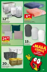 Gazetka promocyjna Auchan - z MAŁĄ CENKĄ dźwigniesz więcej! Hipermarket - Gazetka - ważna od 12.02 do 12.02.2025 - strona 51 - produkty: Poduszka dekoracyjna, Kosz, Pojemnik, Ręcznik, Pudełko, Dzieci, Poduszka