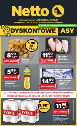 Gazetka promocyjna Netto - Artykuły spożywcze - Gazetka - ważna od 28.01 do 28.01.2024 - strona 1 - produkty: Piwa, Piwo, Kurczak, Gra, Papier, Tyskie, Papier toaletowy, Olej rzepakowy, Olej