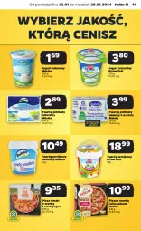 Gazetka promocyjna Netto - Artykuły spożywcze - Gazetka - ważna od 28.01 do 28.01.2024 - strona 11 - produkty: Piec, Jogurt naturalny, Ser, Twaróg, Zott, Jogurt, Pizza, Pieczarka, Twaróg półtłusty, Hortex