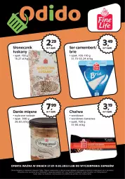 Gazetka promocyjna Odido - Plakat marki własne - Gazetka - ważna od 09.02 do 09.02.2023 - strona 1 - produkty: Ser, Brie, Chałwa, Camembert, Kakao
