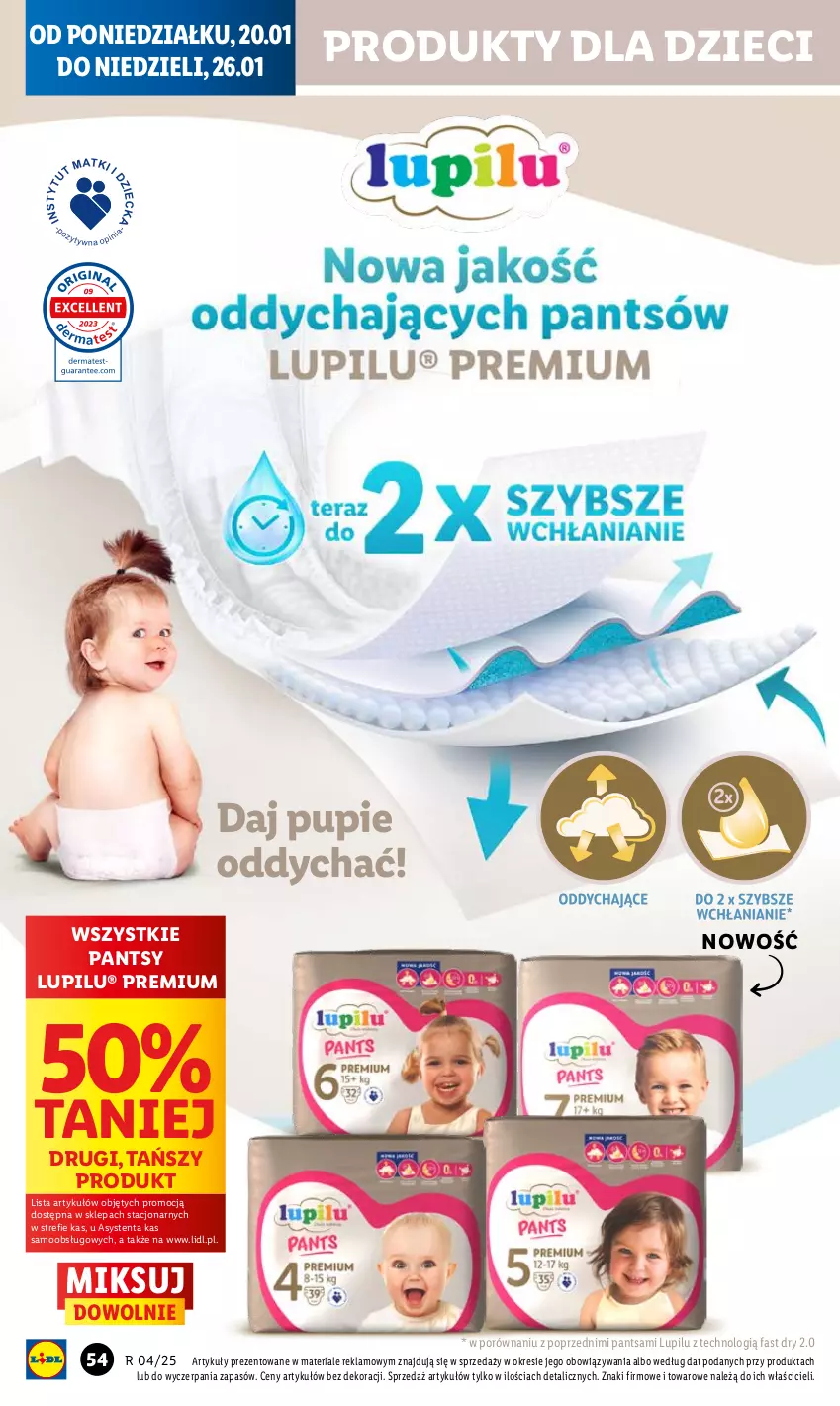 Gazetka promocyjna Lidl - GAZETKA - ważna 20.01 do 22.01.2025 - strona 62 - produkty: Dzieci, Fa, Por