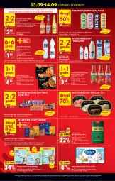Gazetka promocyjna Biedronka - Vouchery piatek sobota - Gazetka - ważna od 13.09 do 13.09.2024 - strona 2 - produkty: Piwa, Piwo, Tchibo, Ser, Gry, Gra, Papier, Kawa, Tera, Twix, Snickers, Papier toaletowy, Lody, LANA, Tiger, Mola, Baton, Woda, Lanki, Kefir, Fa