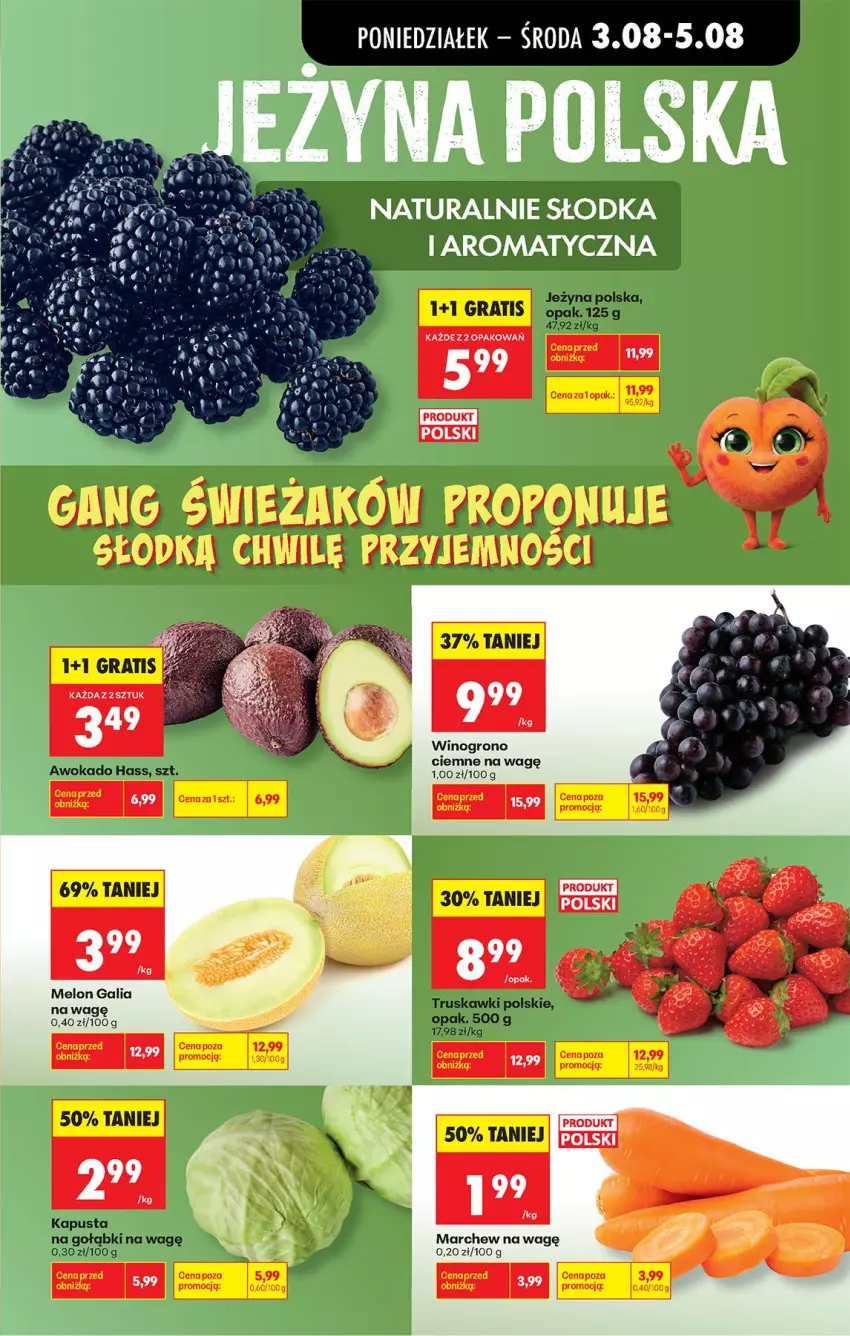 Gazetka promocyjna Biedronka - Od Poniedziałku - ważna 03.08 do 08.08.2026 - strona 19 - produkty: Melon, Wino