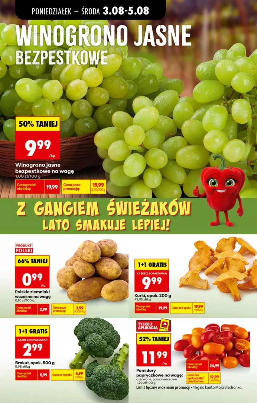 Gazetka promocyjna Biedronka - Od Poniedziałku - ważna 03.08 do 08.08.2026 - strona 20 - produkty: Fa, Sos, Wino, Ziemniaki