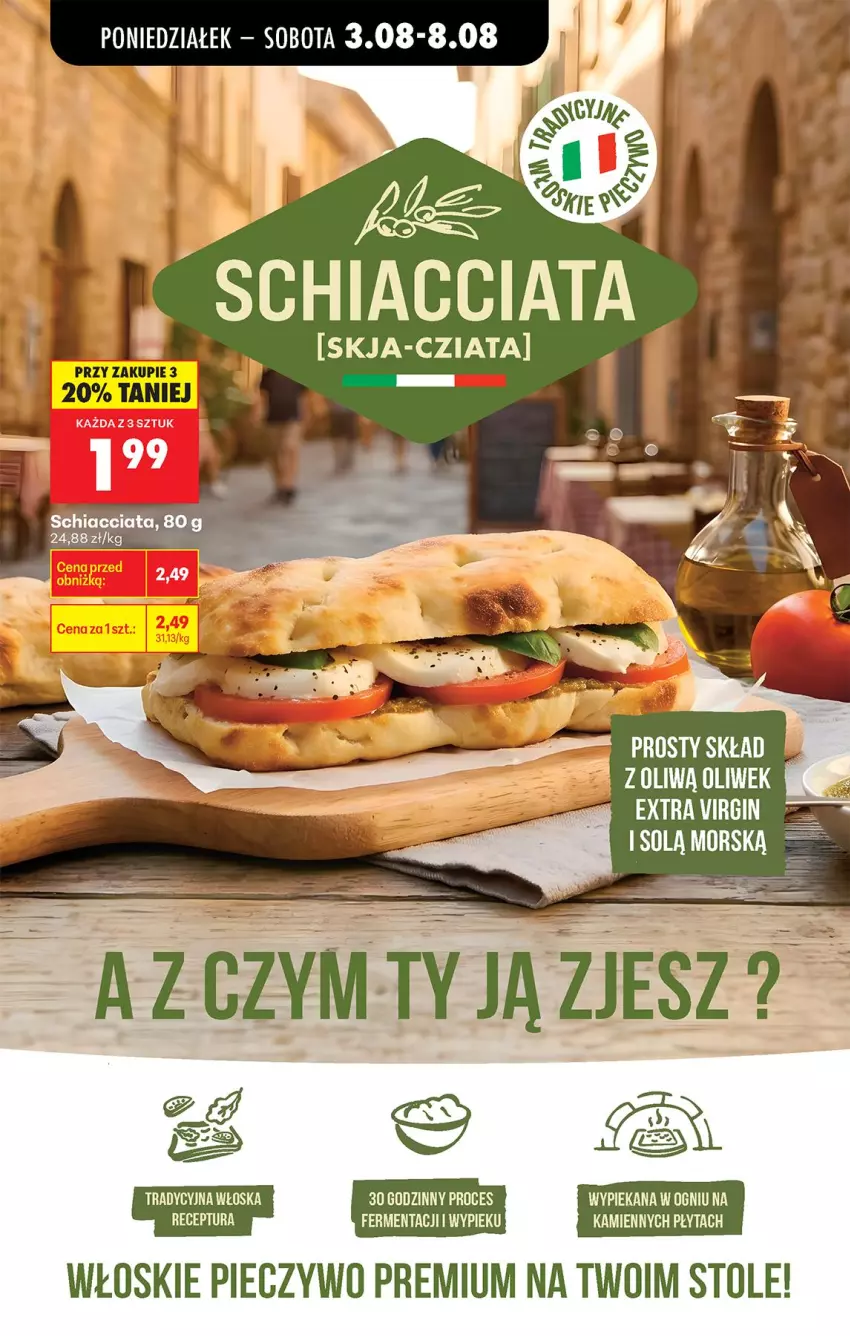 Gazetka promocyjna Biedronka - Od Poniedziałku - ważna 03.08 do 08.08.2026 - strona 38 - produkty: Chia, Jaja, Ole!, Piec, Pieczywo