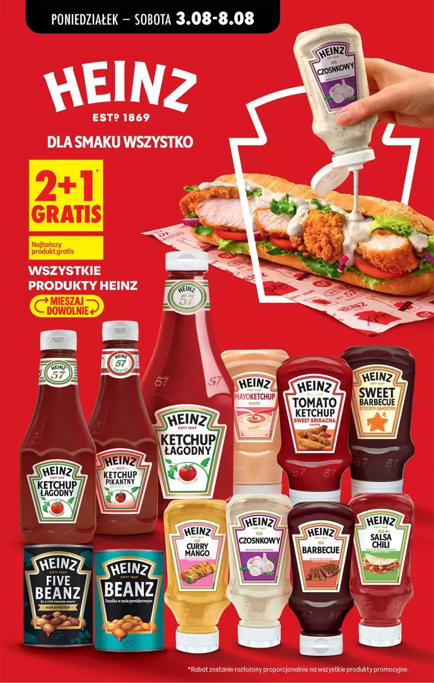 Gazetka promocyjna Biedronka - Od Poniedziałku - ważna 03.08 do 08.08.2026 - strona 51 - produkty: Heinz