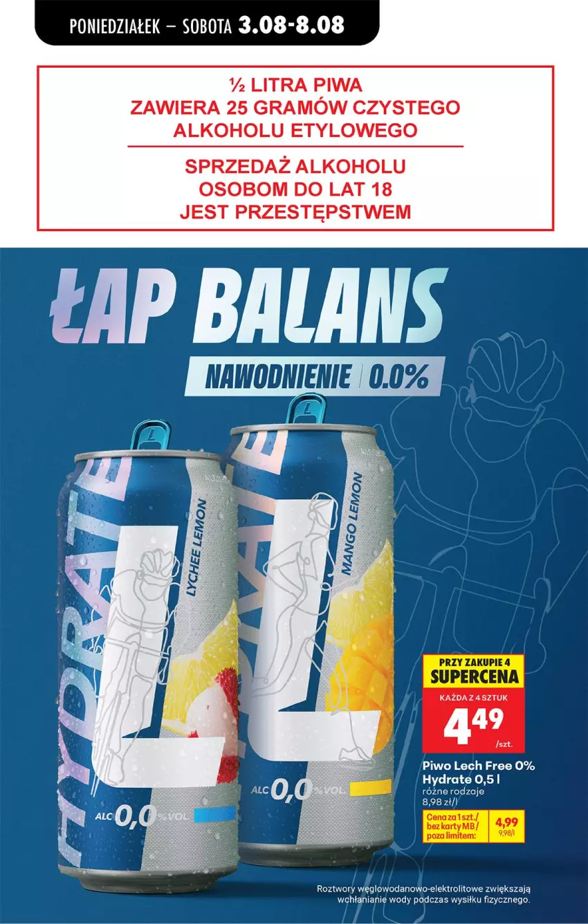 Gazetka promocyjna Biedronka - Od Poniedziałku - ważna 03.08 do 08.08.2026 - strona 64 - produkty: Gra, Piwa, Piwo, Woda