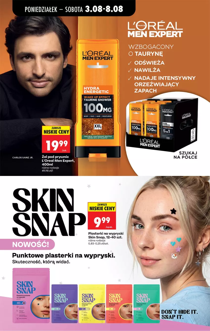 Gazetka promocyjna Biedronka - Od Poniedziałku - ważna 03.08 do 08.08.2026 - strona 69 - produkty: Body, Fa, Plasterki, Ser