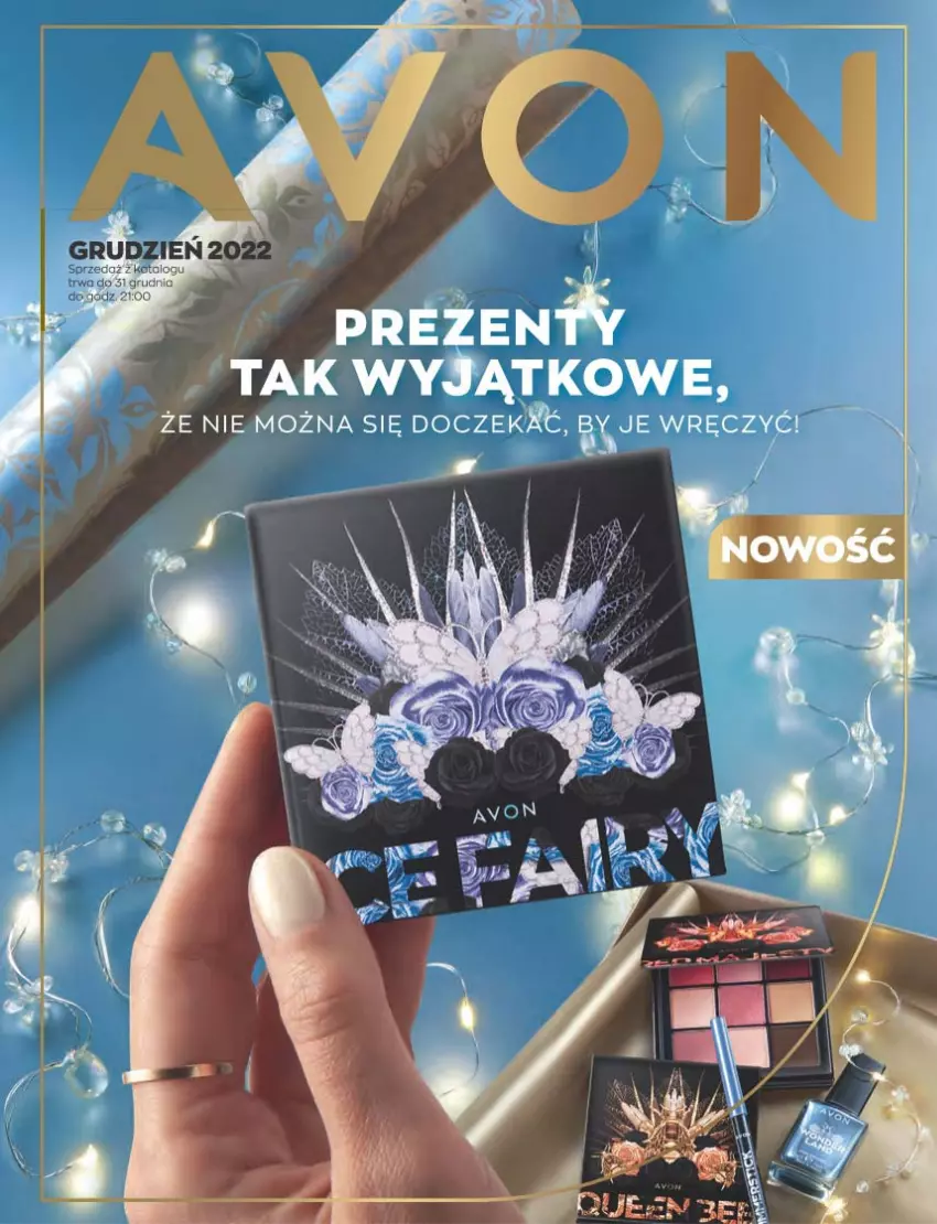 Gazetka promocyjna Avon - Katalog Avon 12/2022 kampania grudzień - ważna 01.12 do 31.12.2022 - strona 1