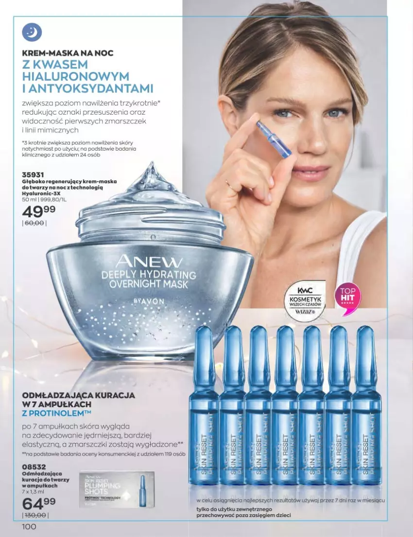 Gazetka promocyjna Avon - Katalog Avon 12/2022 kampania grudzień - ważna 01.12 do 31.12.2022 - strona 100 - produkty: Dzieci, Mars, Maska, Maska do twarzy