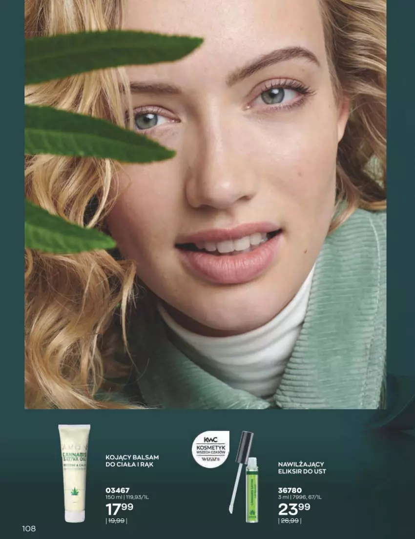 Gazetka promocyjna Avon - Katalog Avon 12/2022 kampania grudzień - ważna 01.12 do 31.12.2022 - strona 108 - produkty: Balsam do ciała