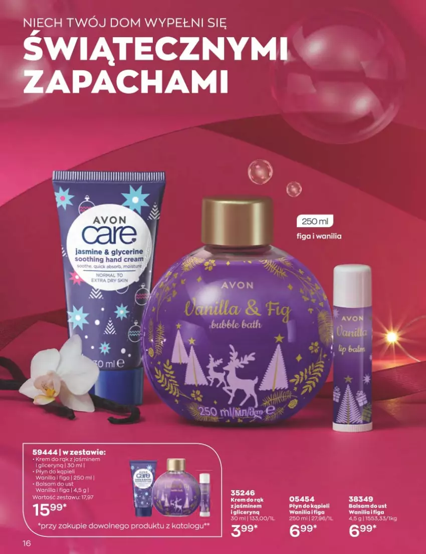 Gazetka promocyjna Avon - Katalog Avon 12/2022 kampania grudzień - ważna 01.12 do 31.12.2022 - strona 16 - produkty: Balsam do ust