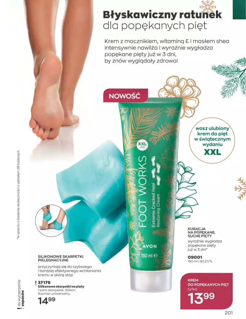 Gazetka promocyjna Avon - Katalog Avon 12/2022 kampania grudzień - ważna 01.12 do 31.12.2022 - strona 201 - produkty: Karp, Skarpetki