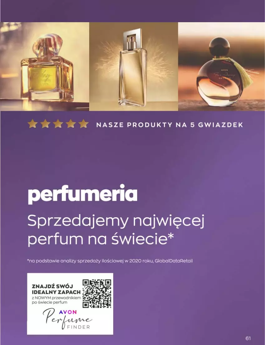 Gazetka promocyjna Avon - Katalog Avon 12/2022 kampania grudzień - ważna 01.12 do 31.12.2022 - strona 61 - produkty: Perfum