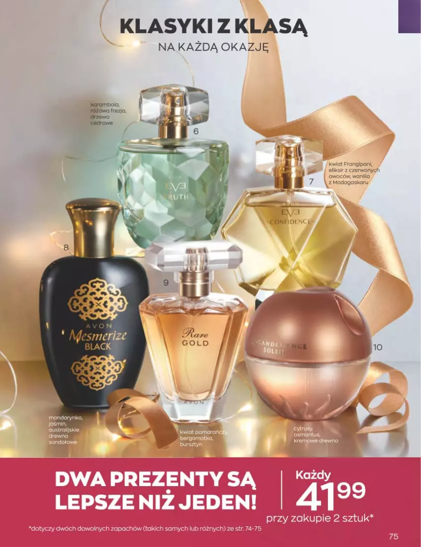 Gazetka promocyjna Avon - Katalog Avon 12/2022 kampania grudzień - ważna 01.12 do 31.12.2022 - strona 75 - produkty: Fa