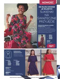 Gazetka promocyjna Avon - Katalog Avon 12/2022 kampania grudzień - Gazetka - ważna od 31.12 do 31.12.2022 - strona 163 - produkty: Spódnica, Kawa, Sukienka, Fa