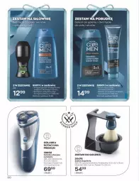 Gazetka promocyjna Avon - Katalog Avon 12/2022 kampania grudzień - Gazetka - ważna od 31.12 do 31.12.2022 - strona 90 - produkty: Balsam po goleniu, Miseczka, Body, Golarka, Zestaw do golenia
