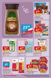 Gazetka promocyjna Auchan - Gazetka - ważna od 15.11 do 15.11.2023 - strona 6 - produkty: Sałatka, Makaron, Orzeszki, Masa krówkowa, Chipsy, Wawel, Velvet, Płatki owsiane, Sałat, Czekolada, Crunchips, Tuńczyk, Orzeszki ziemne, Helio