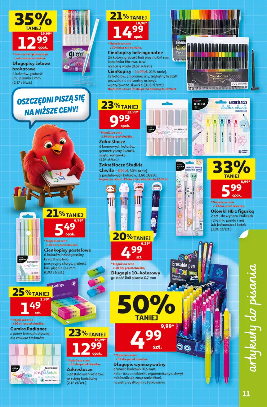 Gazetka promocyjna Auchan - 30 Lat Hipermarket - ważna 30.07 do 05.08.2026 - strona 11 - produkty: Długopis, Jednorożec, Kotek, Mop, Panda, Rama, Tusz