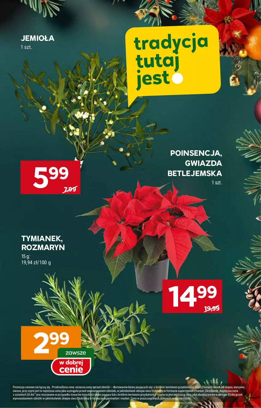 Gazetka promocyjna Stokrotka - Supermarket - ważna 19.12 do 27.12.2024 - strona 3 - produkty: Gwiazda