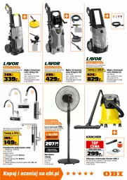 Gazetka promocyjna Obi - Gazetka OBI - Gazetka - ważna od 01.06 do 01.06.2026 - strona 9 - produkty: Odkurzacz, Top, Sok, Por, Gra, Kärcher, Pojemnik, Farba lateksowa, Tran, Gala, Farba akrylowa, Dulux, Myjka ciśnieniowa, Fa