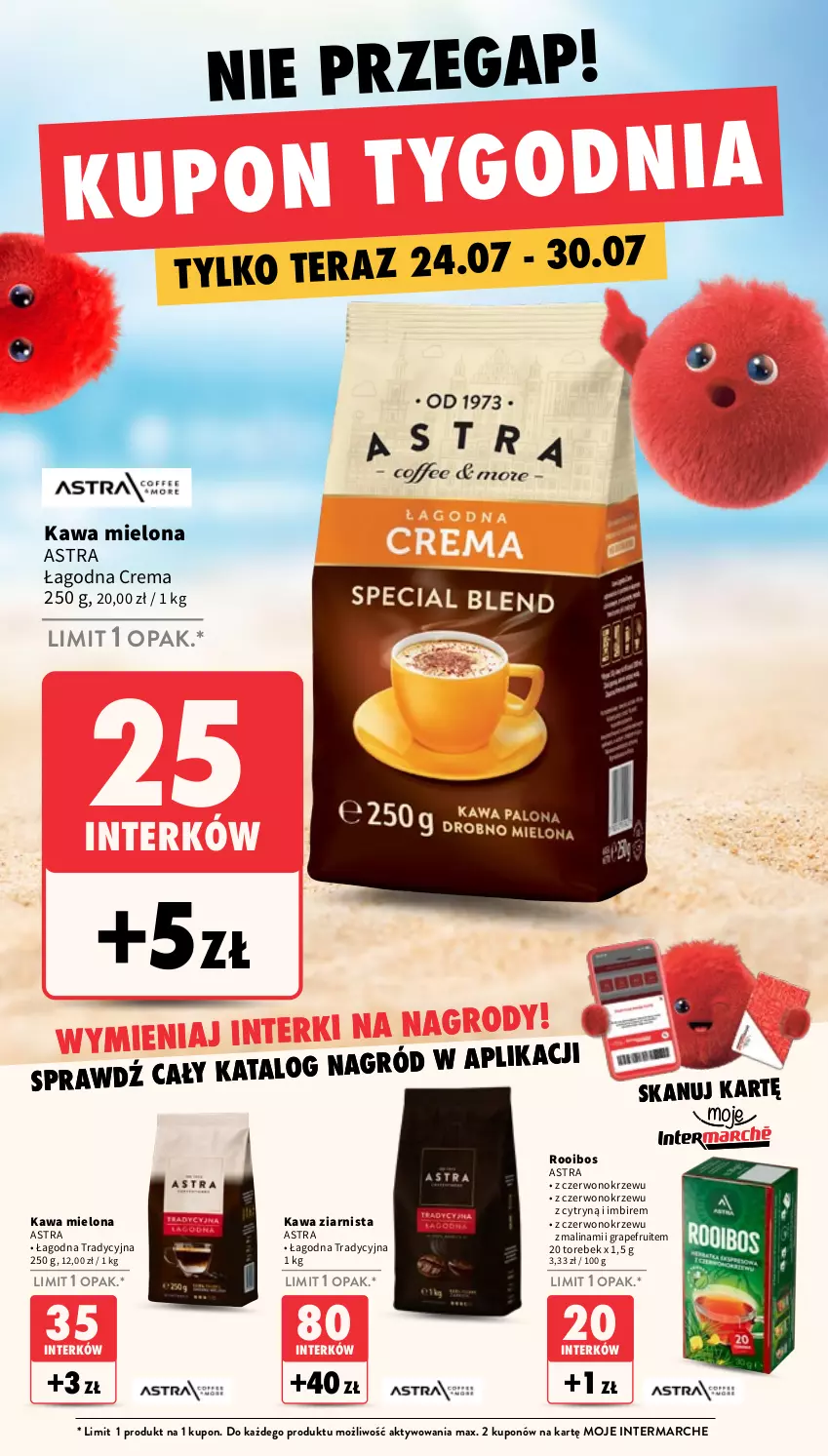 Gazetka promocyjna Intermarche - Gazetka promocyjna - ważna 24.07 do 30.07.2025 - strona 37 - produkty: Gra, Imbir, Kawa, Kawa mielona, Kawa ziarnista, Tera