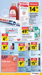 Gazetka promocyjna Intermarche - Gazetka promocyjna - Gazetka - ważna od 30.07 do 30.07.2025 - strona 31 - produkty: Płyn do płukania jamy ustnej, Pampers, Dezodorant, Majtki, Pasta do zębów, Taft, Lacalut, Płyn do płukania, Huggies, Schauma, Mola, Chusteczki, Szampon, Lakier do włosów, Dzieci, Pieluchomajtki, Pianka do włosów, Lakier, Fa