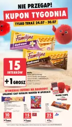 Gazetka promocyjna Intermarche - Gazetka promocyjna - Gazetka - ważna od 30.07 do 30.07.2025 - strona 36 - produkty: Goplana, Mus, Jeżyki, Tera, Wafle, LANA, Grześki, Czekolada, Kakao, Magnez, Fa