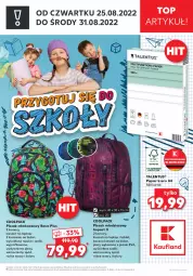 Gazetka promocyjna Kaufland - ZAPOWIEDŹ NASTĘPNEJ OFERTY - Gazetka - ważna od 24.08 do 24.08.2022 - strona 1 - produkty: Top, Ser, Gra, Papier, Tablet, Plecak