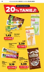 Gazetka promocyjna Netto - Artykuły spożywcze - Gazetka - ważna od 25.02 do 25.02.2023 - strona 12 - produkty: Piec, Mus, Bell, Chrupki, Pieczywo chrupkie, Pieczywo, Baton, Nestlé, Fa