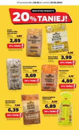 Gazetka promocyjna Netto - Artykuły spożywcze - Gazetka - ważna od 25.02 do 25.02.2023 - strona 15 - produkty: Makaron, Rust, Bulgur, Fasola, Groch, Kasza, LG, Fa