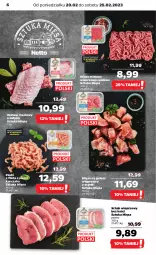 Gazetka promocyjna Netto - Artykuły spożywcze - Gazetka - ważna od 25.02 do 25.02.2023 - strona 6 - produkty: Kurczak, Mięso mielone, Schab wieprzowy, Mięso na gulasz, Mięso
