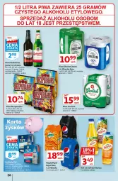 Gazetka promocyjna Auchan - Hiper porządki Hipermarkety - Gazetka - ważna od 25.02 do 25.02.2021 - strona 26 - produkty: Piwo, Sok, Ser, Koc, Pepsi max, Mirinda, Desperados, Pepsi, Szyna, Okocim, Nektar, Hortex