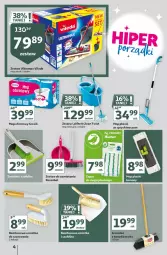 Gazetka promocyjna Auchan - Hiper porządki Hipermarkety - Gazetka - ważna od 25.02 do 25.02.2021 - strona 4 - produkty: NBA, Mop, Rama, Szczotka, Vileda, Wiadro, Szufelka
