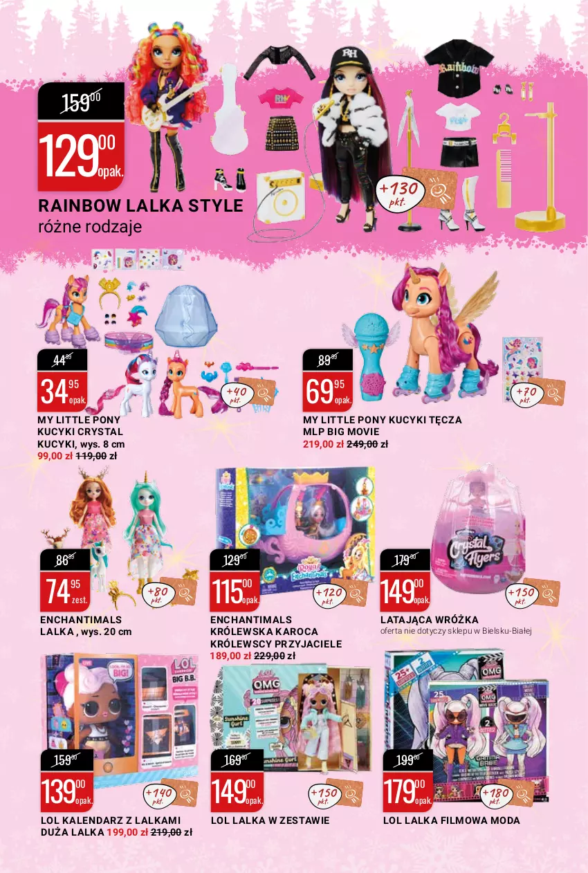 Gazetka promocyjna Bi1 - Zabawkowa kraina - ważna 03.11 do 16.11.2021 - strona 6 - produkty: Enchantimals, Kalendarz, Lalka, Moda, My Little Pony