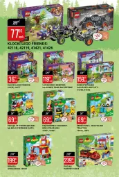 Gazetka promocyjna Bi1 - Zabawkowa kraina - Gazetka - ważna od 16.11 do 16.11.2021 - strona 14 - produkty: Pociąg, LEGO Friends, Parka, LEGO, Wóz strażacki, Klocki, Traktor