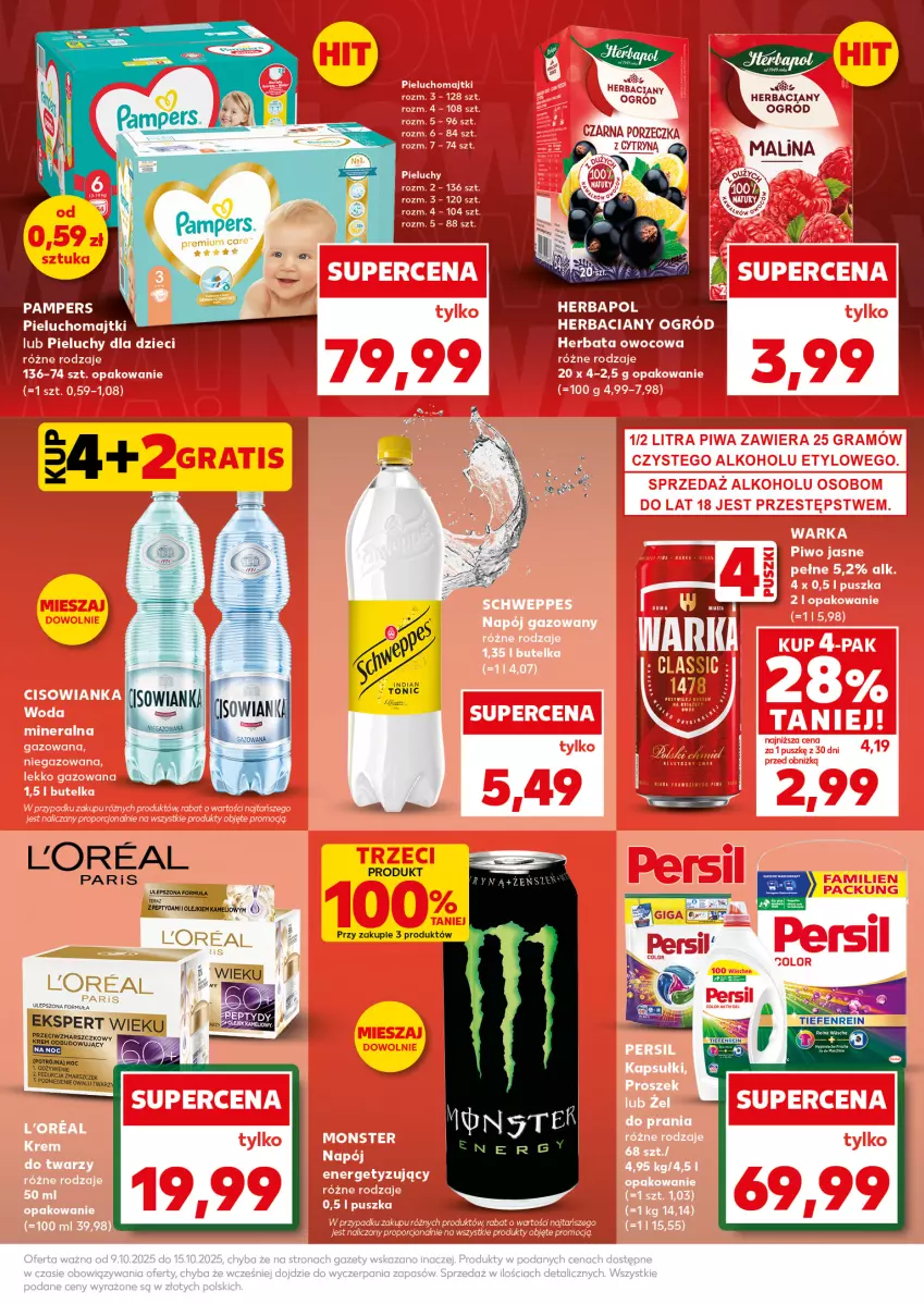 Gazetka promocyjna Kaufland - Mocny Start - ważna 13.10 do 15.10.2025 - strona 13 - produkty: Herbaciany ogrod, Olej, Pampers, Por