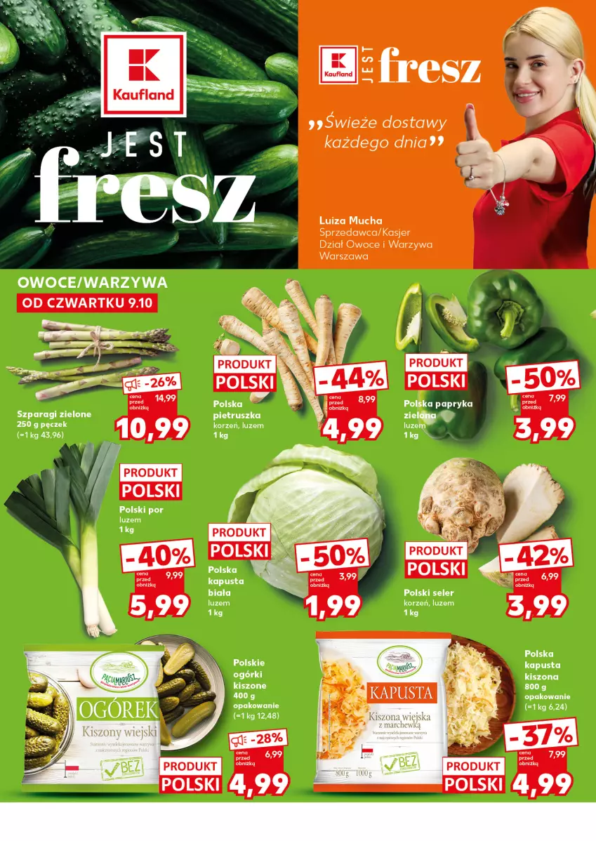 Gazetka promocyjna Kaufland - Mocny Start - ważna 13.10 do 15.10.2025 - strona 16 - produkty: Fa, Lion, Owoce, Papryka, Pietruszka, Por, Warzywa