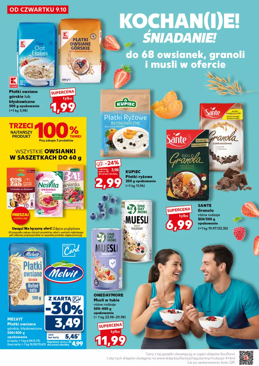 Gazetka promocyjna Kaufland - Mocny Start - ważna 13.10 do 15.10.2025 - strona 20 - produkty: Gra, Kupiec, Mus, Piec, Płatki owsiane, Płatki ryżowe, Por, Ryż, Waga