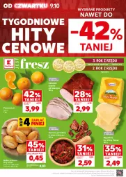 Gazetka promocyjna Kaufland - Mocny Start - Gazetka - ważna od 15.10 do 15.10.2025 - strona 10 - produkty: Piec, Krakus, Warzywa, Ser, Gra, Cif, Złoty Mazur, Szynka, Pieczywo, Owoce, Suszone pomidory, Bułka, Pomidory