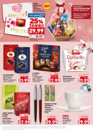 Gazetka promocyjna Kaufland - Mocny Start - Gazetka - ważna od 15.10 do 15.10.2025 - strona 15 - produkty: Por, Gin, Długopis, Praliny, Lindor, Raffaello, Filiżanka, E. Wedel, Bomboniera, Merci, Lindt, Kokos, Baryłki, Fa