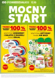 Gazetka promocyjna Kaufland - Mocny Start - Gazetka - ważna od 15.10 do 15.10.2025 - strona 5 - produkty: Sos, Ser, Por, Gra, Air Wick, Sałat, Pieprz, Waga, Graal