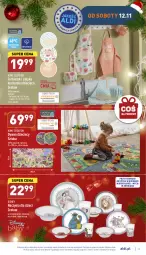 Gazetka promocyjna Aldi - Zaplanuj zakupy wcześniej - Gazetka - ważna od 12.11 do 12.11.2022 - strona 11 - produkty: Miseczka, Czapka, Tusz, Disney, Talerz, Wełna, Dzieci, Kubek, Dywan, Fa