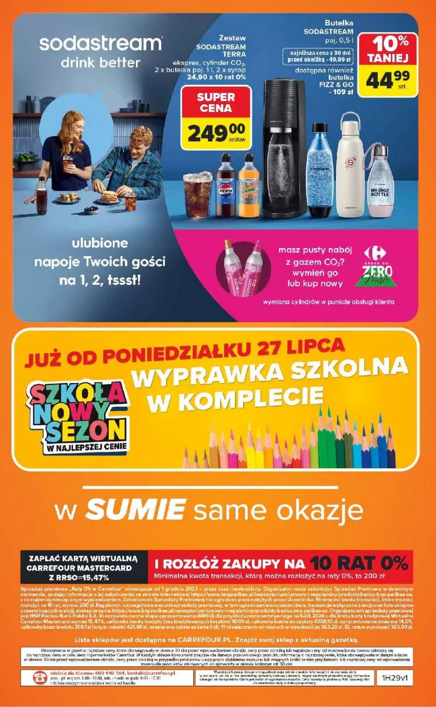 Gazetka promocyjna Carrefour - Gazetka Carrefour w SUMIE same okazje - ważna 13.07 do 25.07.2026 - strona 16 - produkty: Fa, LG, Napoje, Ser, Syrop