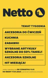 Gazetka promocyjna Netto - Gazetka - ważna od 17.01 do 17.01.2024 - strona 1 - produkty: Kuchnia