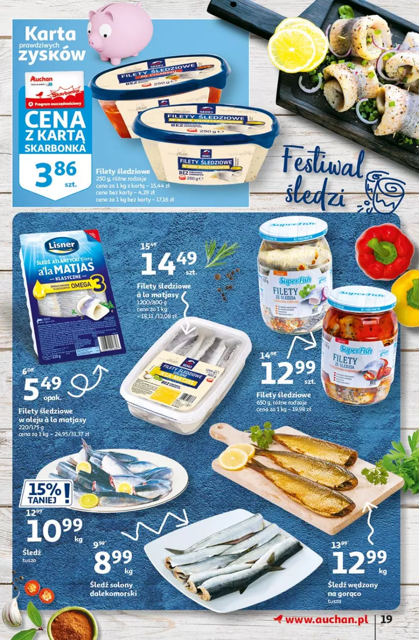 Gazetka promocyjna Auchan - Przygotuj się do Świąt Hipermarkety - ważna 18.03 do 24.03.2021 - strona 19 - produkty: Fa, LG